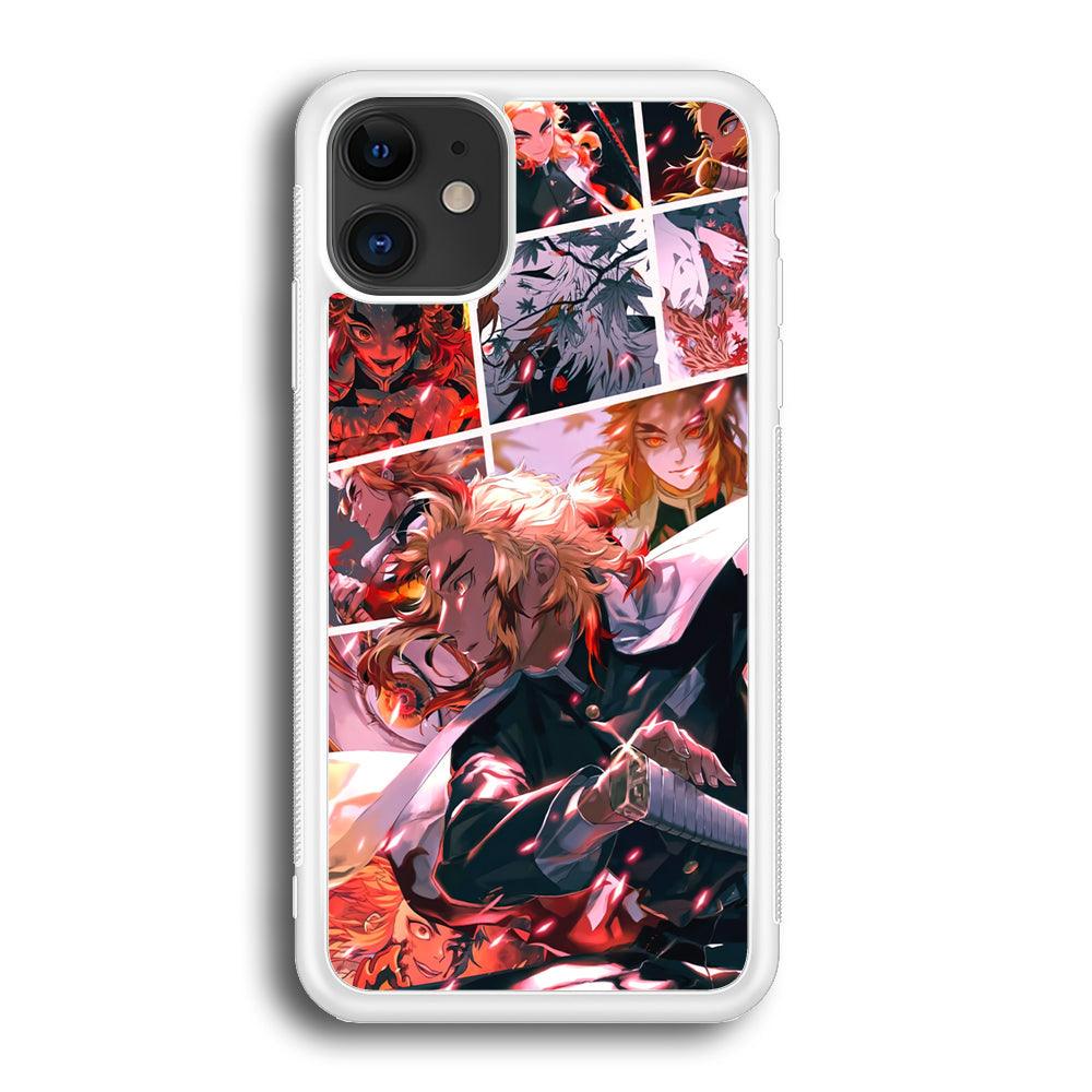 Demon Slayer Spirit of Rengoku iPhone 12 Case-Oxvistore