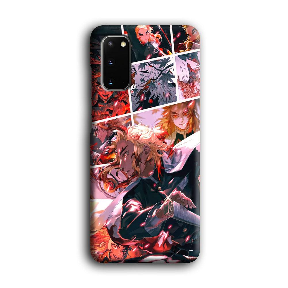 Demon Slayer Spirit of Rengoku Samsung Galaxy S20 Case-Oxvistore