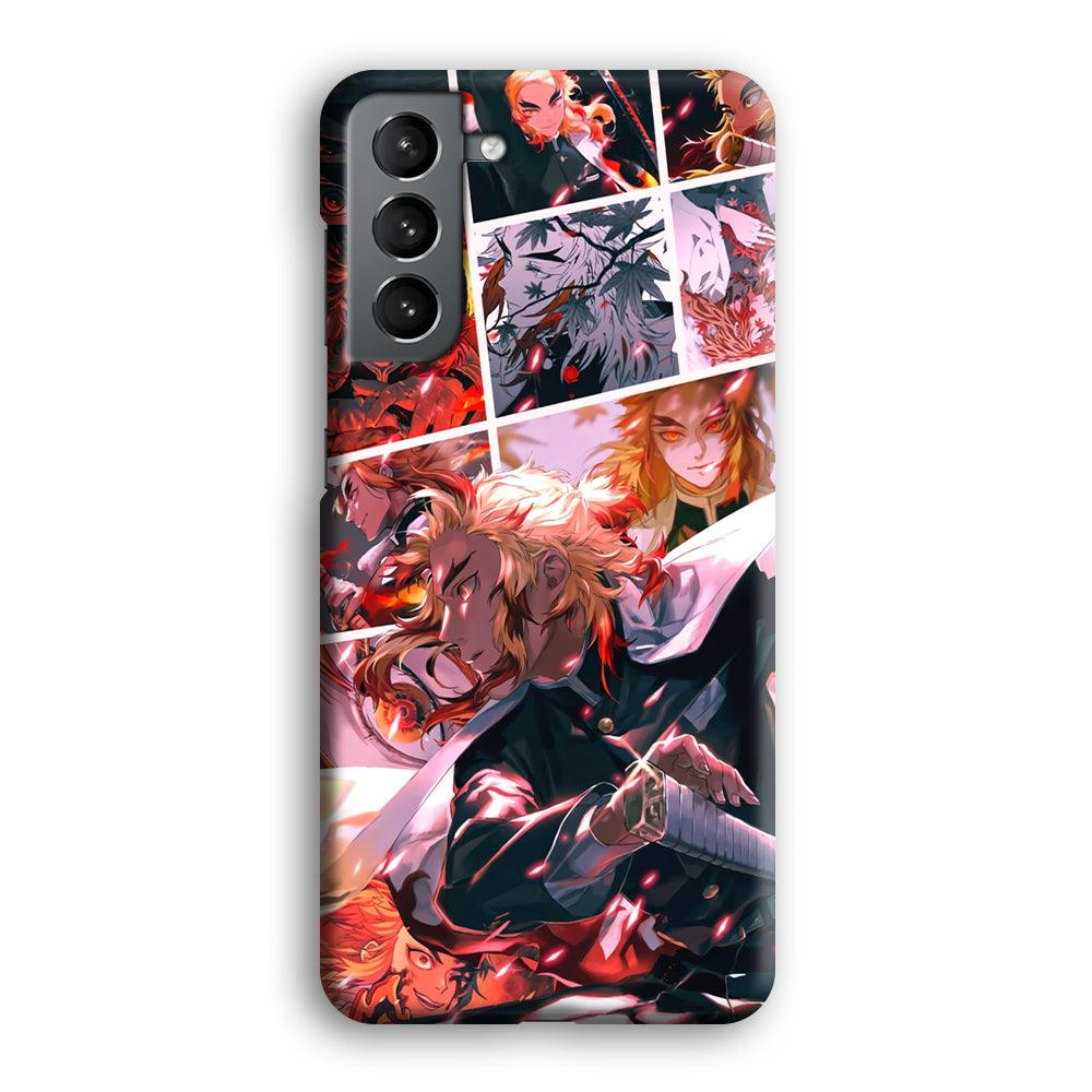 Demon Slayer Spirit of Rengoku Samsung Galaxy S21 Case-Oxvistore