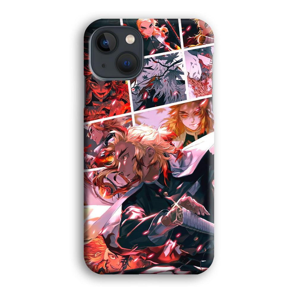 Demon Slayer Spirit of Rengoku iPhone 13 Case-Oxvistore