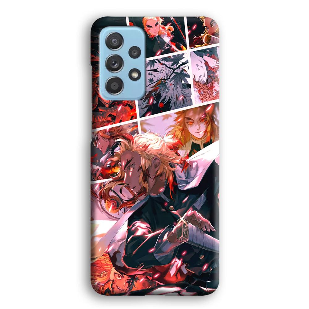 Demon Slayer Spirit of Rengoku Samsung Galaxy A52 Case-Oxvistore