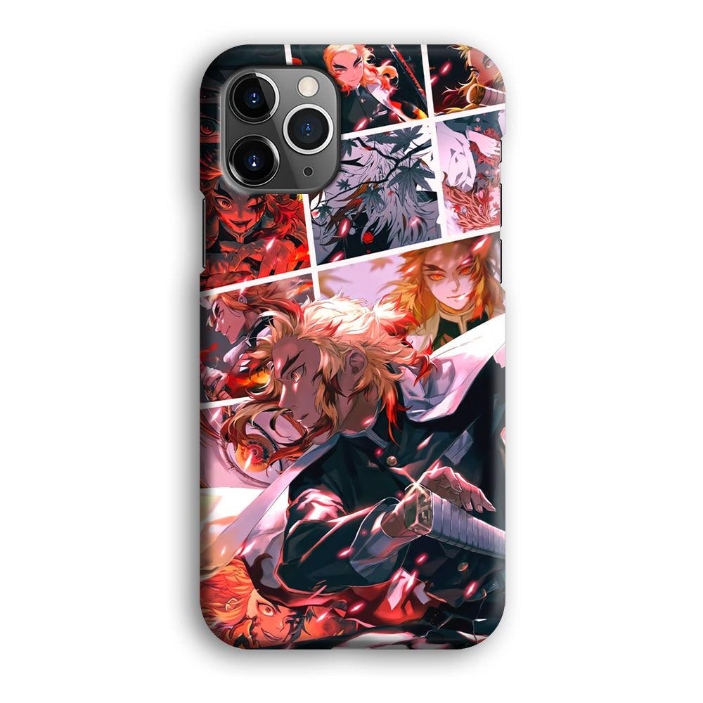 Demon Slayer Spirit of Rengoku iPhone 12 Pro Case-Oxvistore