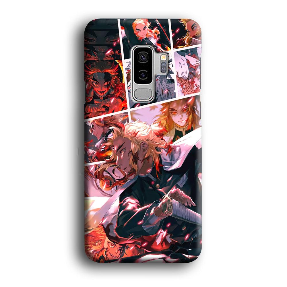 Demon Slayer Spirit of Rengoku Samsung Galaxy S9 Plus Case-Oxvistore