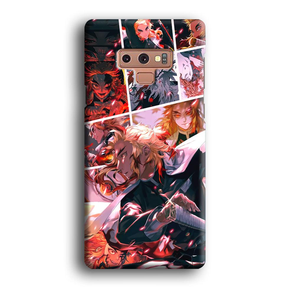 Demon Slayer Spirit of Rengoku Samsung Galaxy Note 9 Case-Oxvistore