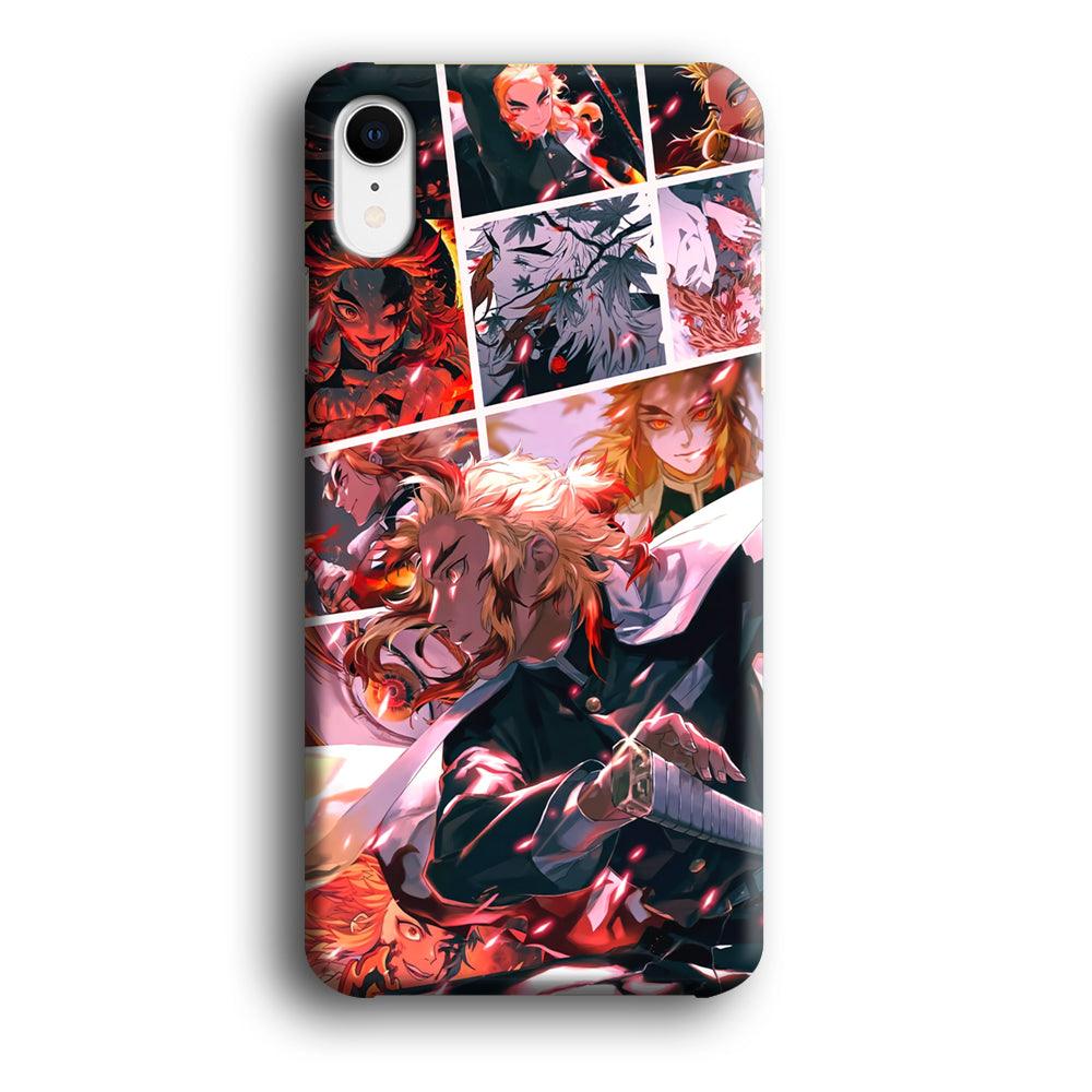 Demon Slayer Spirit of Rengoku iPhone XR Case-Oxvistore