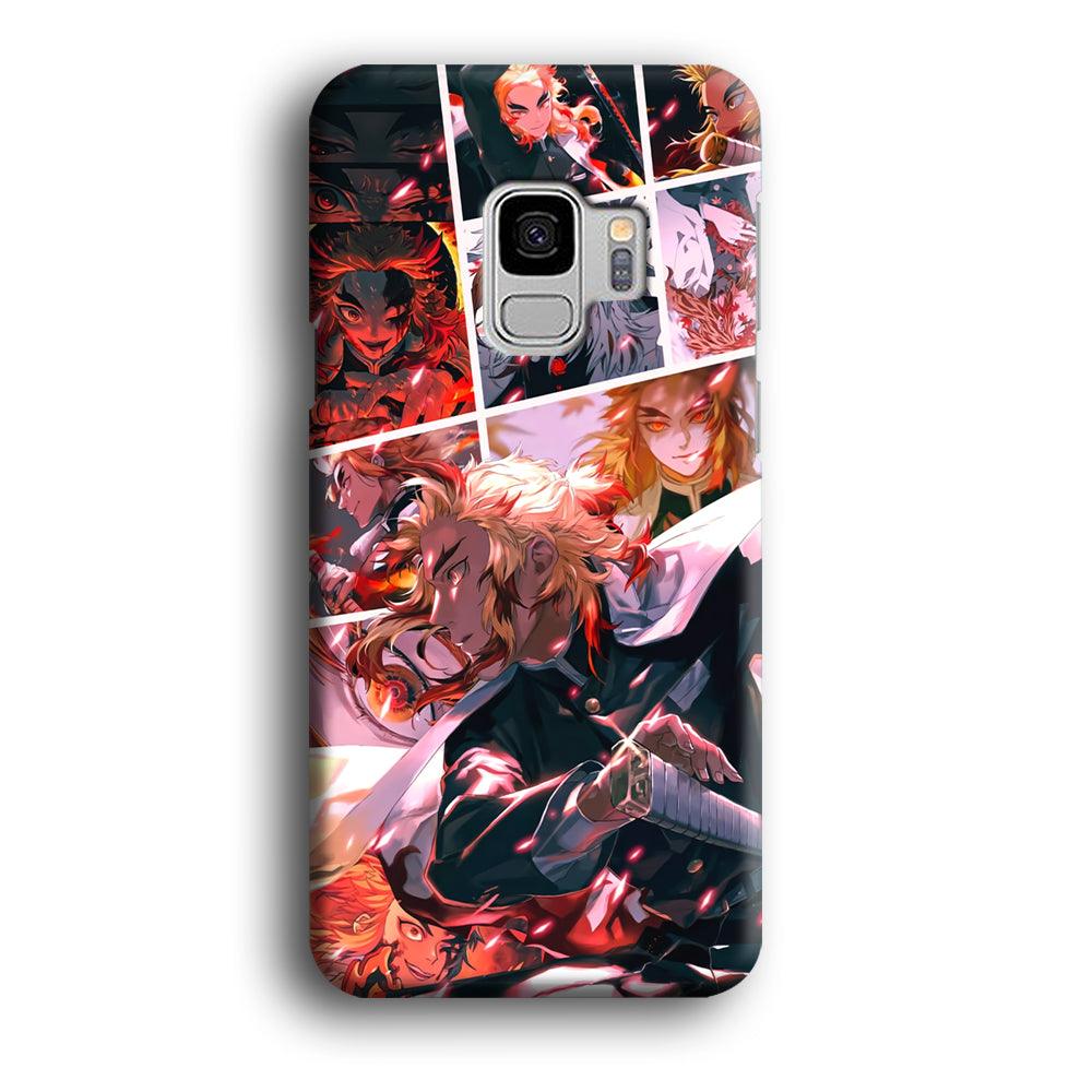 Demon Slayer Spirit of Rengoku Samsung Galaxy S9 Case-Oxvistore