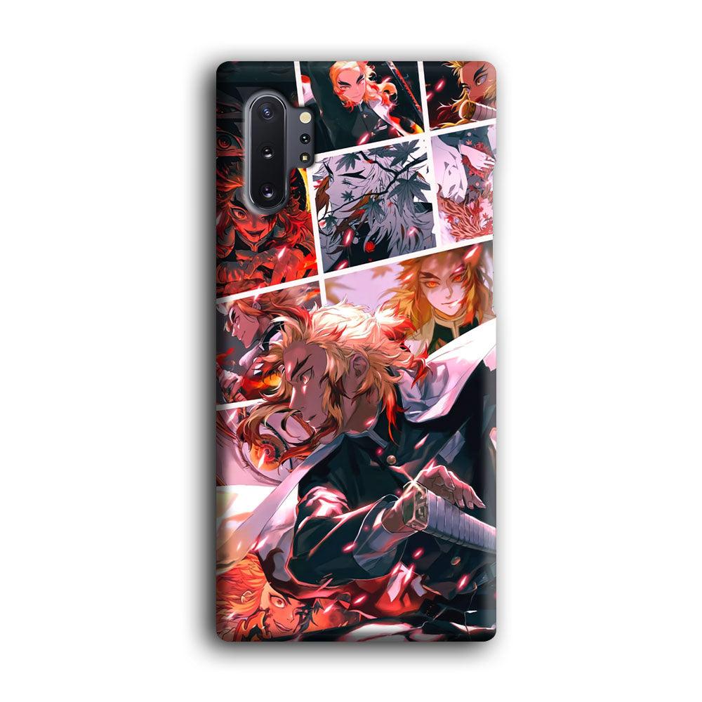 Demon Slayer Spirit of Rengoku Samsung Galaxy Note 10 Plus Case-Oxvistore