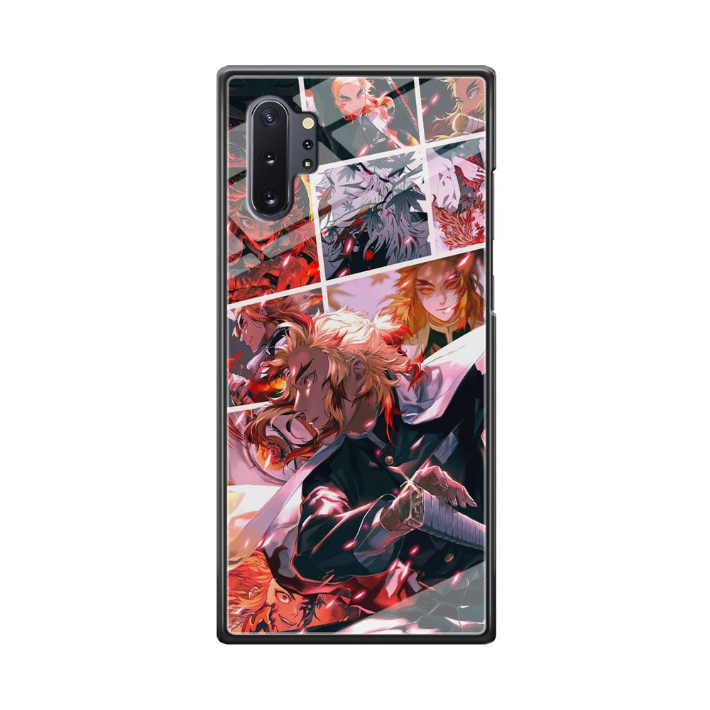 Demon Slayer Spirit of Rengoku Samsung Galaxy Note 10 Plus Case-Oxvistore