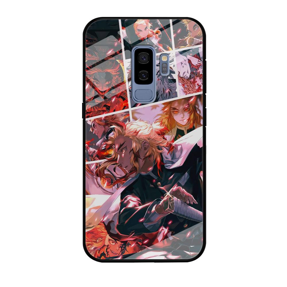 Demon Slayer Spirit of Rengoku Samsung Galaxy S9 Plus Case-Oxvistore