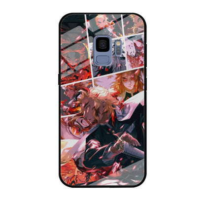 Demon Slayer Spirit of Rengoku Samsung Galaxy S9 Case-Oxvistore