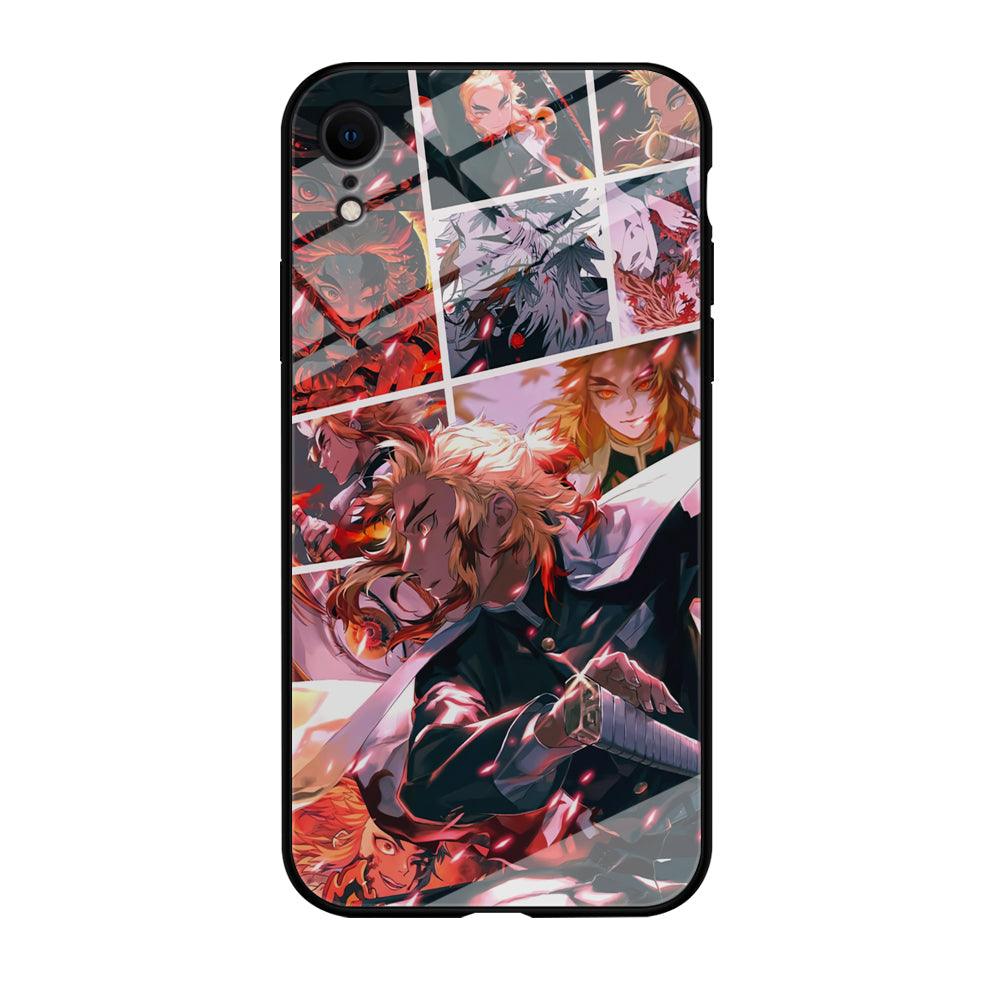 Demon Slayer Spirit of Rengoku iPhone XR Case-Oxvistore