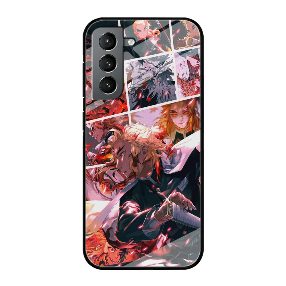 Demon Slayer Spirit of Rengoku Samsung Galaxy S21 Case-Oxvistore