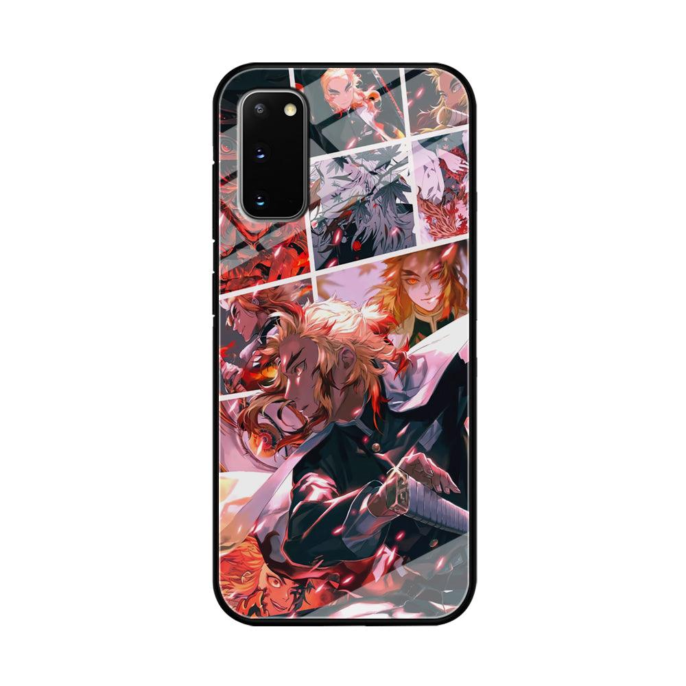 Demon Slayer Spirit of Rengoku Samsung Galaxy S20 Case-Oxvistore