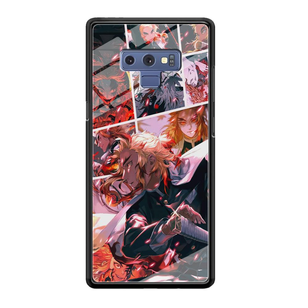 Demon Slayer Spirit of Rengoku Samsung Galaxy Note 9 Case-Oxvistore