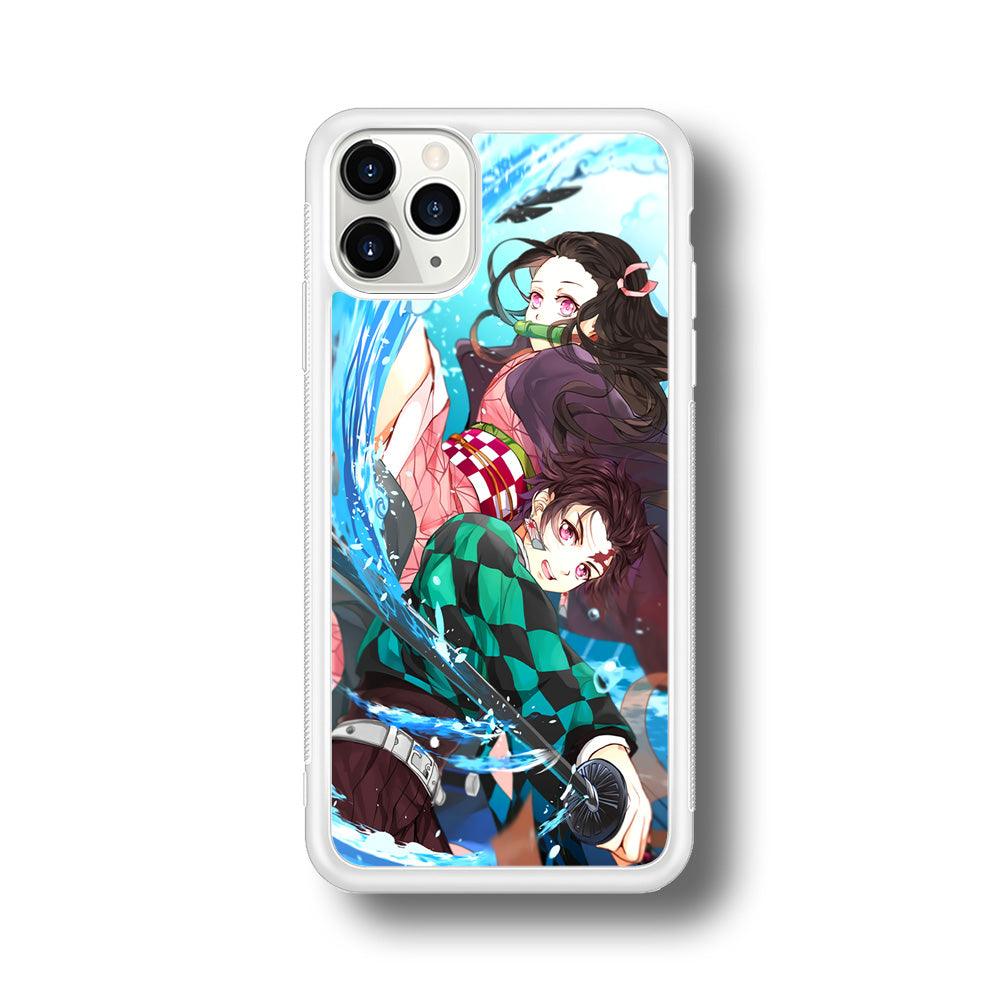 Demon Slayer The Siblings iPhone 11 Pro Case-Oxvistore