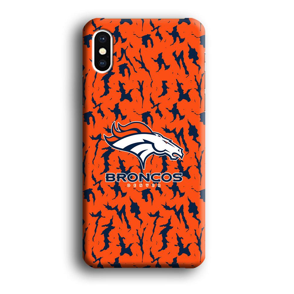 Denver Broncos Script for The Winner iPhone X Case-Oxvistore