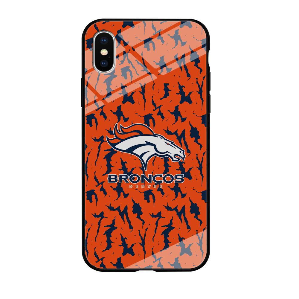 Denver Broncos Script for The Winner iPhone X Case-Oxvistore