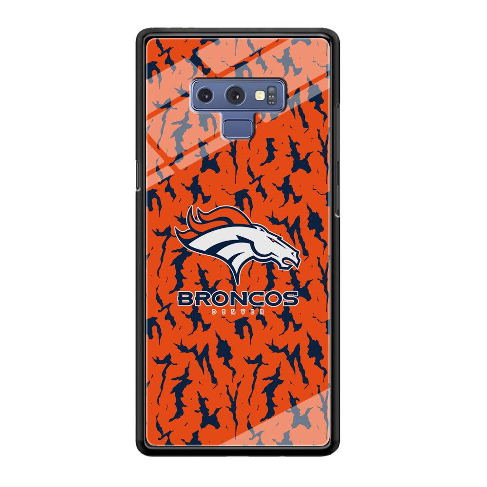 Denver Broncos Script for The Winner Samsung Galaxy Note 9 Case-Oxvistore