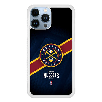 Denver Nuggets Logo 2D Rubber Phone Case