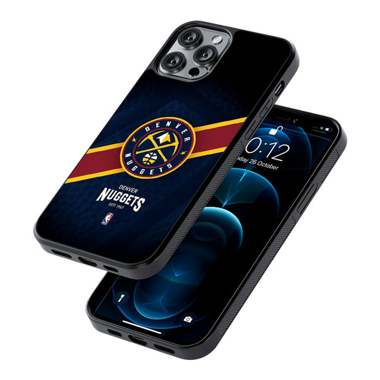 Denver Nuggets Logo 2D Rubber Phone Case