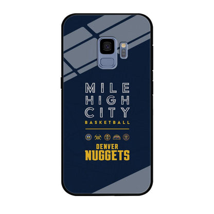 Denver Nuggets The Mile High City Samsung Galaxy S9 Case-Oxvistore