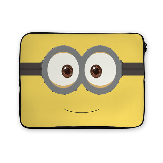 Despicable Me Minions Face Laptop Sleeve Protective Cover