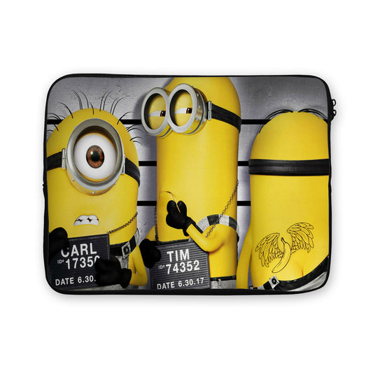 Despicable Me Minions In Jail Laptop Sleeve Protective Cover