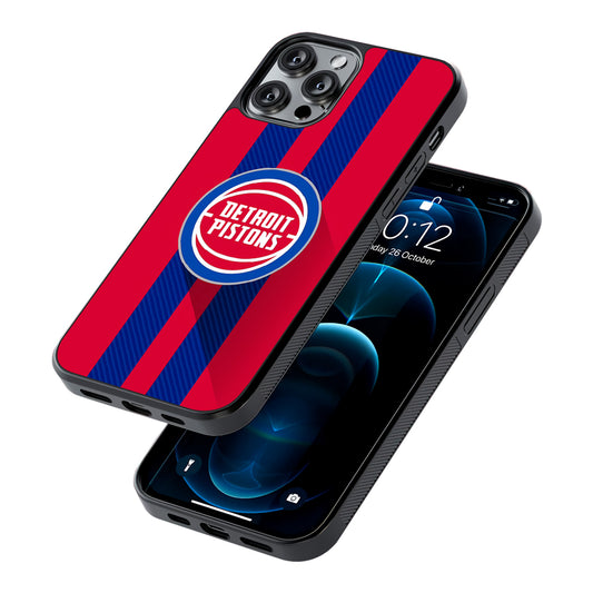 Detroit Pistons Logo 2D Rubber Phone Case