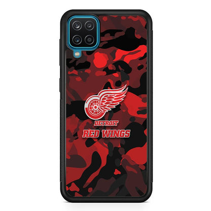 Detroit Red Wings Brave in Hand Samsung Galaxy A12 Case-Oxvistore