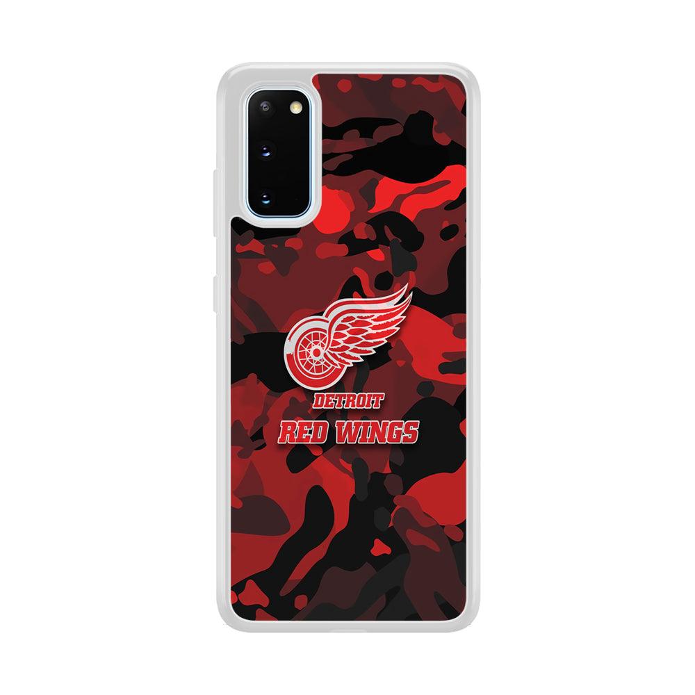 Detroit Red Wings Brave in Hand Samsung Galaxy S20 Case-Oxvistore