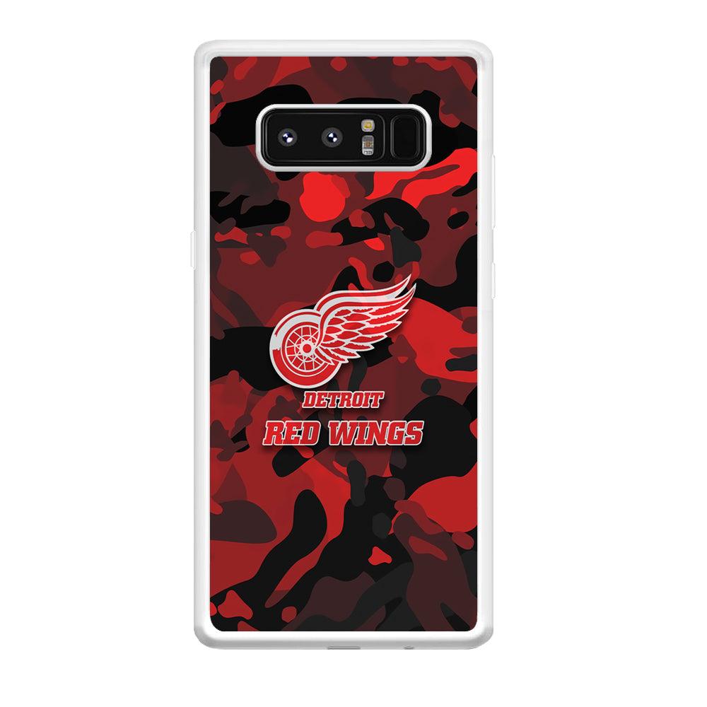 Detroit Red Wings Brave in Hand Samsung Galaxy Note 8 Case-Oxvistore