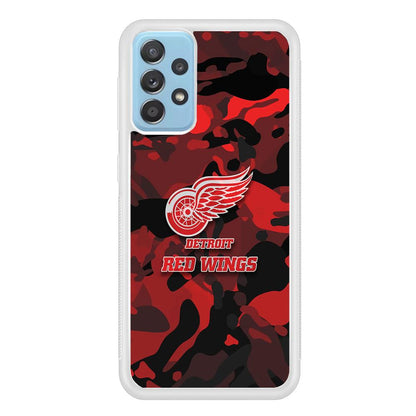 Detroit Red Wings Brave in Hand Samsung Galaxy A52 Case-Oxvistore