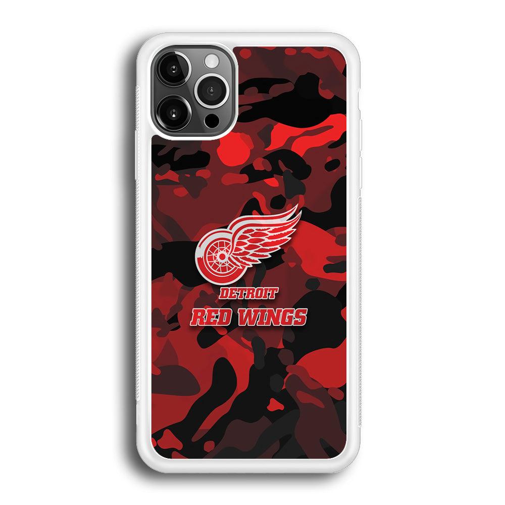 Detroit Red Wings Brave in Hand iPhone 12 Pro Max Case-Oxvistore