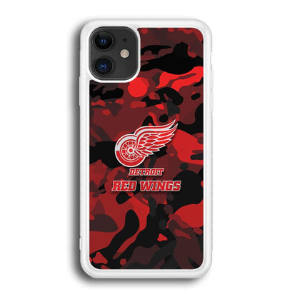 Detroit Red Wings Brave in Hand iPhone 12 Case-Oxvistore