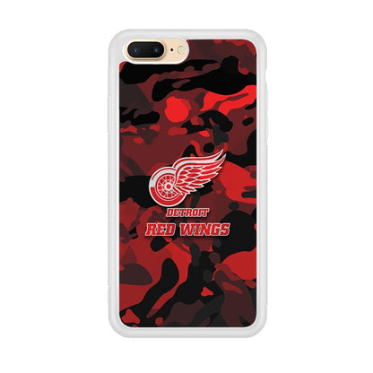 Detroit Red Wings Brave in Hand iPhone 8 Plus Case-Oxvistore