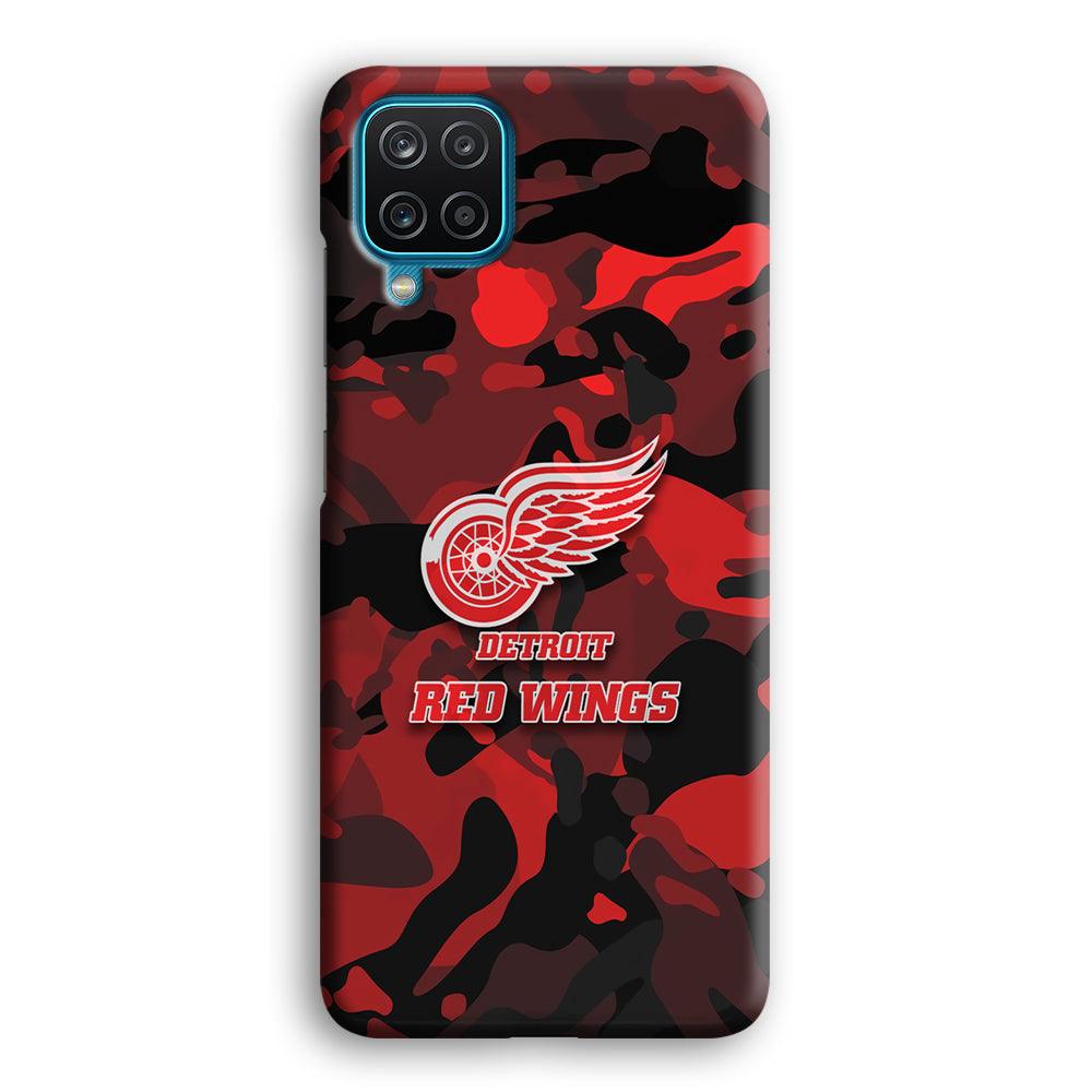 Detroit Red Wings Brave in Hand Samsung Galaxy A12 Case-Oxvistore