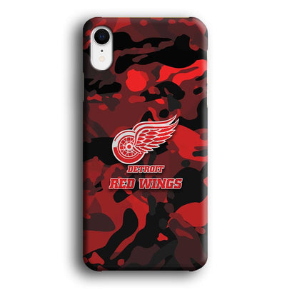 Detroit Red Wings Brave in Hand iPhone XR Case-Oxvistore