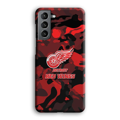 Detroit Red Wings Brave in Hand Samsung Galaxy S21 Case-Oxvistore