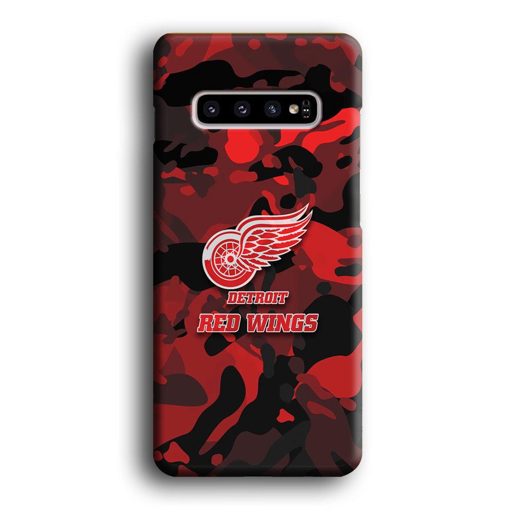 Detroit Red Wings Brave in Hand Samsung Galaxy S10 Plus Case-Oxvistore