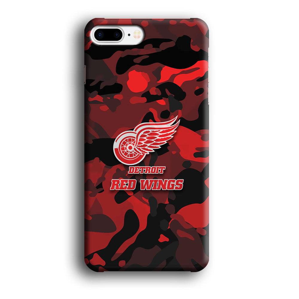 Detroit Red Wings Brave in Hand iPhone 8 Plus Case-Oxvistore