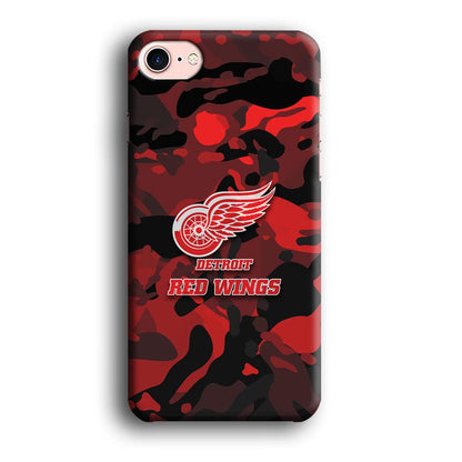 Detroit Red Wings Brave in Hand iPhone 8 Case-Oxvistore