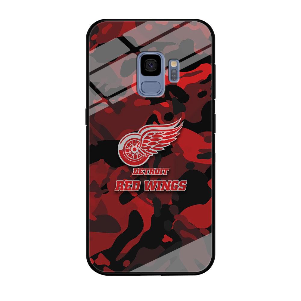 Detroit Red Wings Brave in Hand Samsung Galaxy S9 Case-Oxvistore