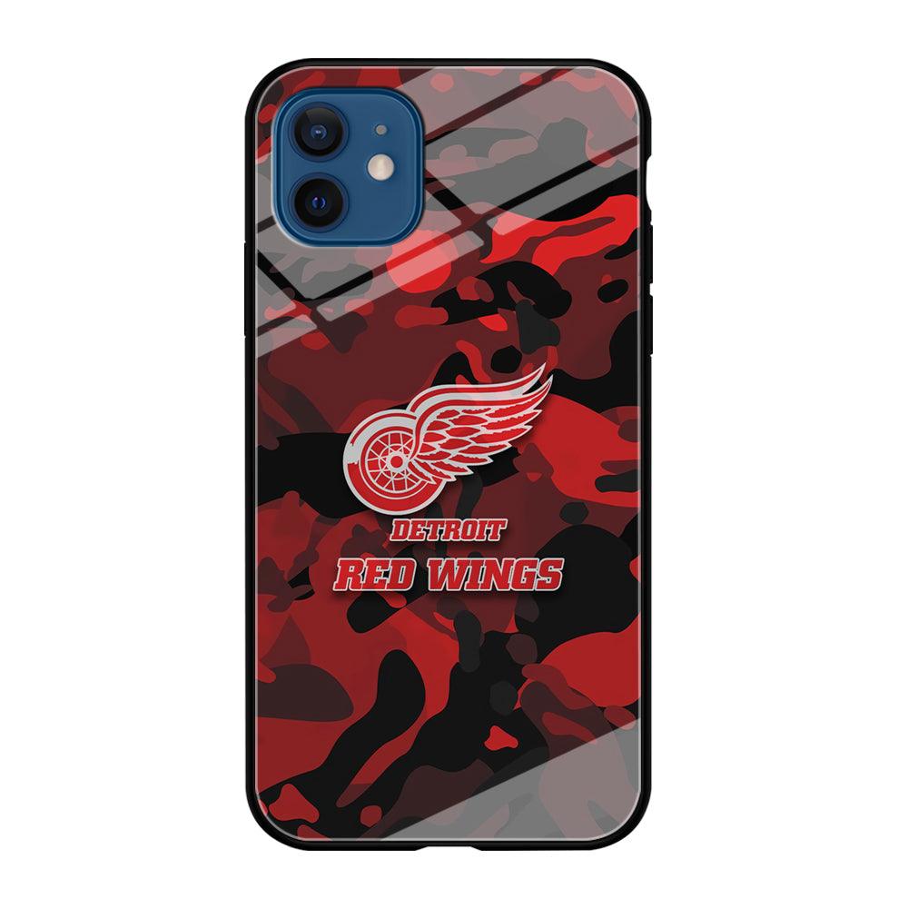 Detroit Red Wings Brave in Hand iPhone 12 Case-Oxvistore