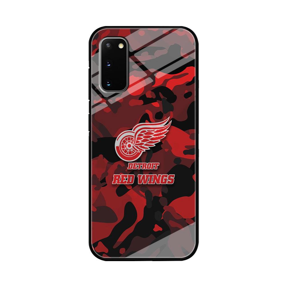 Detroit Red Wings Brave in Hand Samsung Galaxy S20 Case-Oxvistore