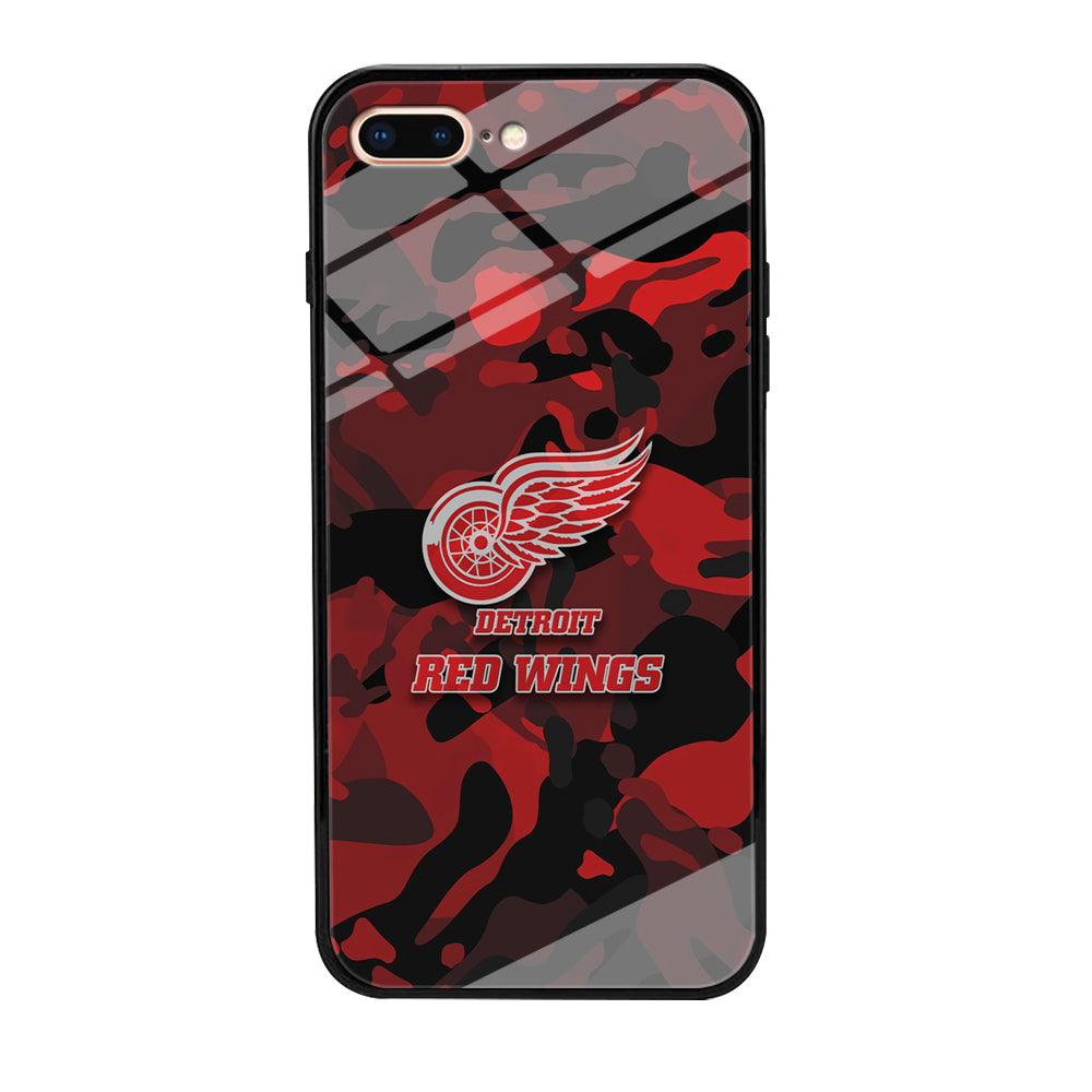 Detroit Red Wings Brave in Hand iPhone 8 Plus Case-Oxvistore