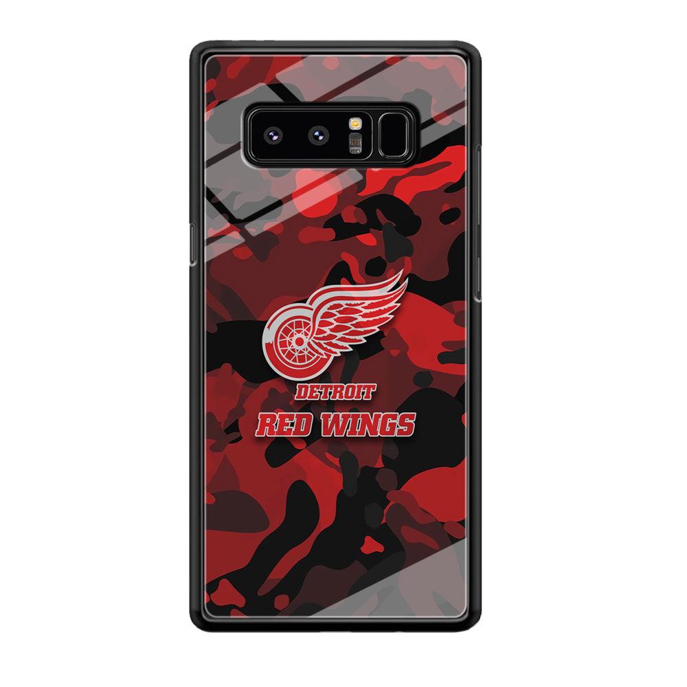 Detroit Red Wings Brave in Hand Samsung Galaxy Note 8 Case-Oxvistore