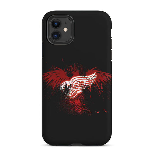 Detroit Red Wings Eagle 2 in 1 Tough Phone Case-Oxvistore
