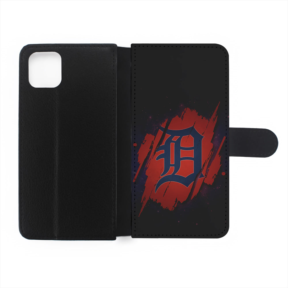 Detroit Tigers Logo Flip Wallet Phone Case