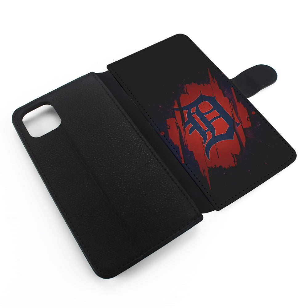 Detroit Tigers Logo Flip Wallet Phone Case