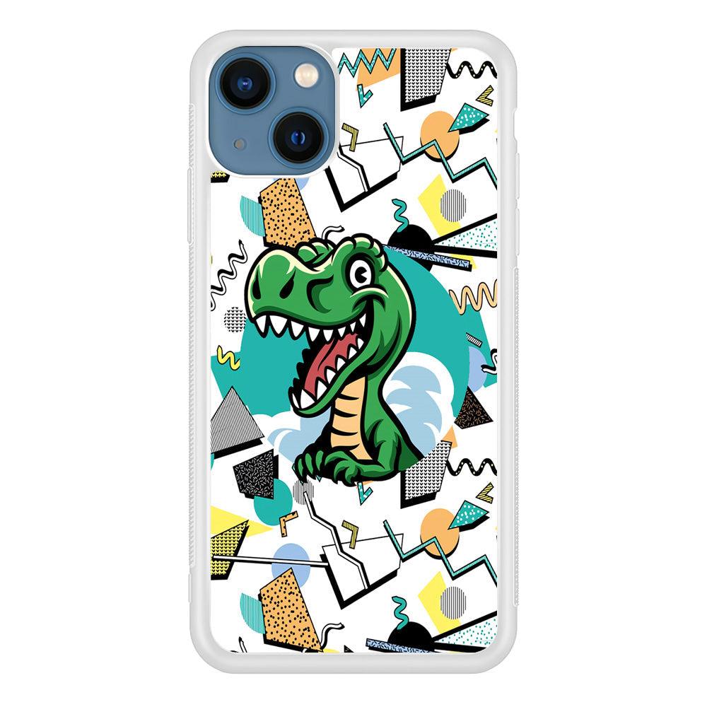 Dinosaur Collage Form of Plesure iPhone 13 Case-Oxvistore